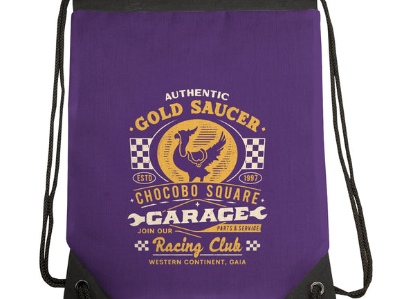 Gold Saucer Garage Vintage