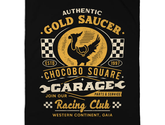 Gold Saucer Garage Vintage