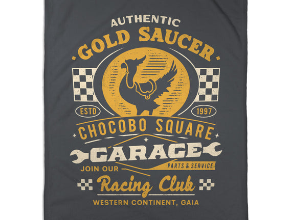 Gold Saucer Garage Vintage