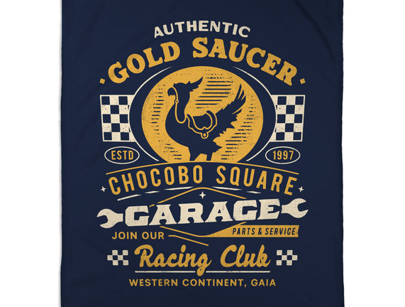 Gold Saucer Garage Vintage