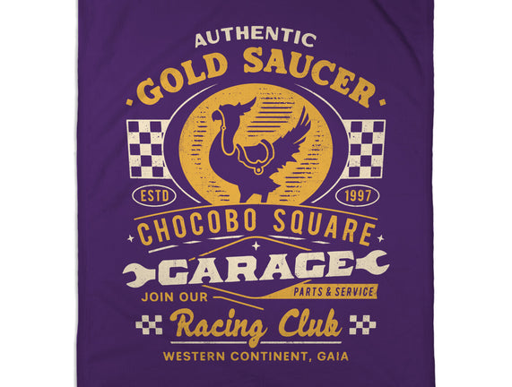 Gold Saucer Garage Vintage