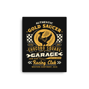 Gold Saucer Garage Vintage