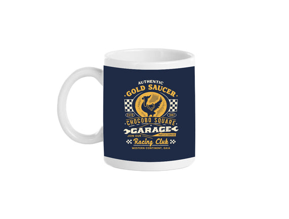 Gold Saucer Garage Vintage
