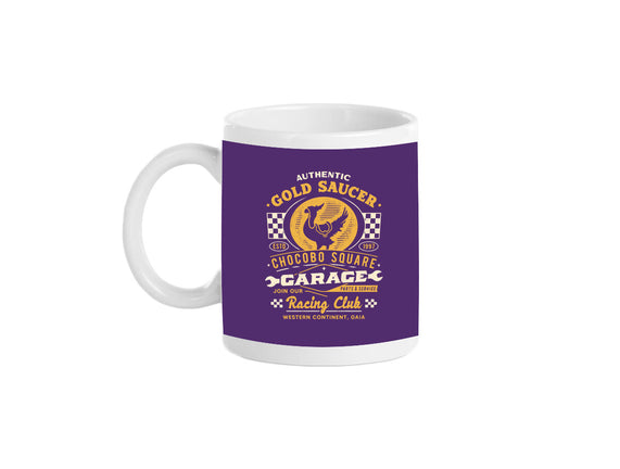 Gold Saucer Garage Vintage