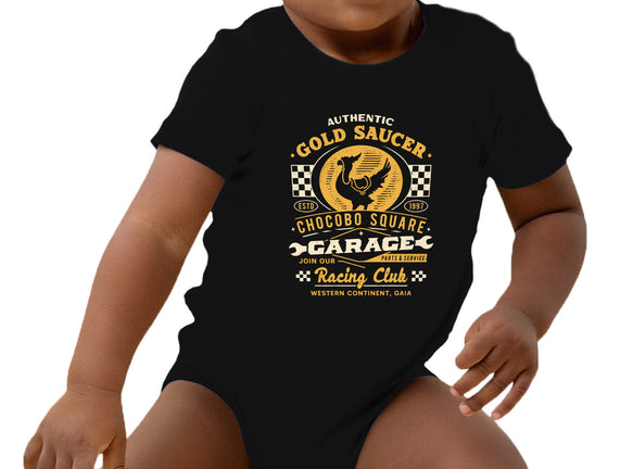 Gold Saucer Garage Vintage