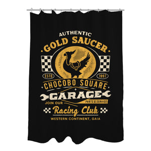 Gold Saucer Garage Vintage