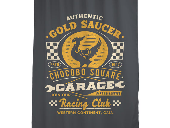 Gold Saucer Garage Vintage