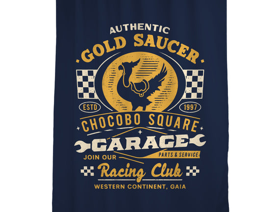 Gold Saucer Garage Vintage