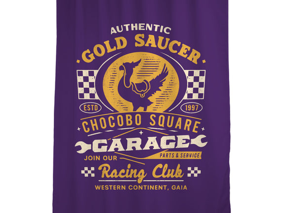 Gold Saucer Garage Vintage