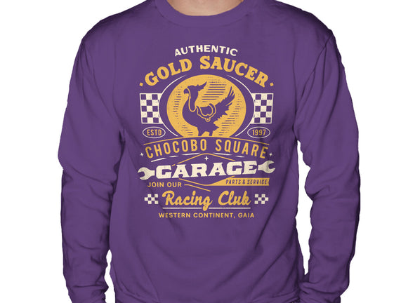 Gold Saucer Garage Vintage