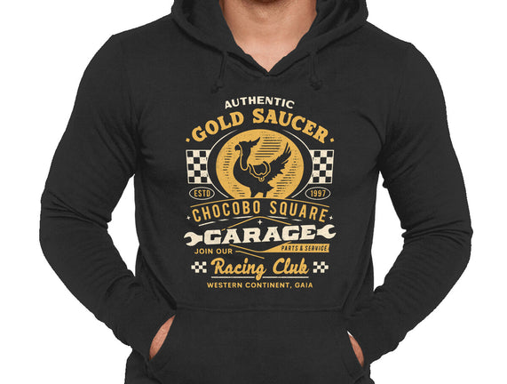 Gold Saucer Garage Vintage