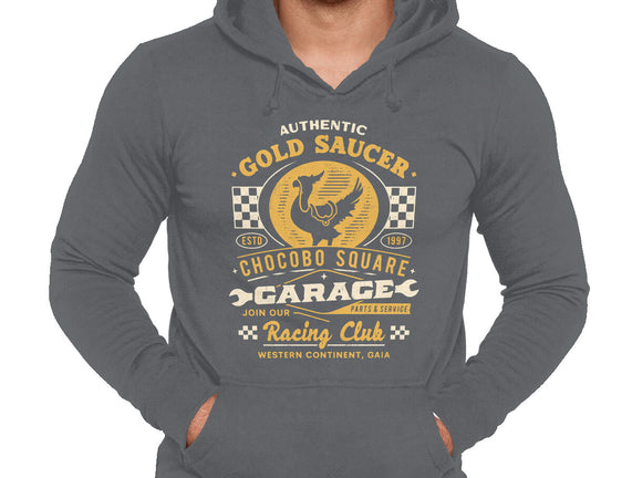 Gold Saucer Garage Vintage