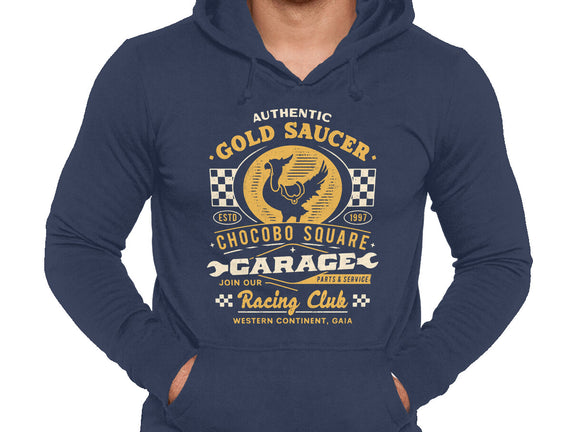 Gold Saucer Garage Vintage