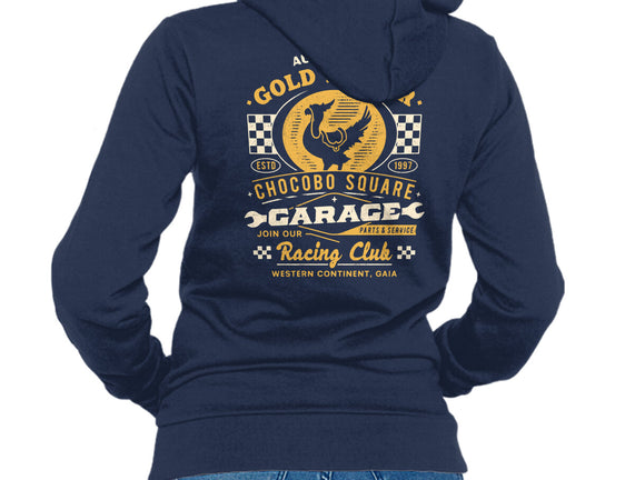 Gold Saucer Garage Vintage