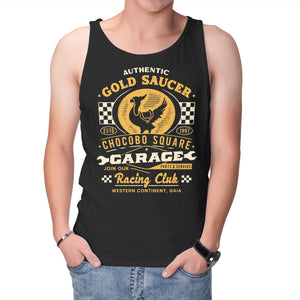 Gold Saucer Garage Vintage