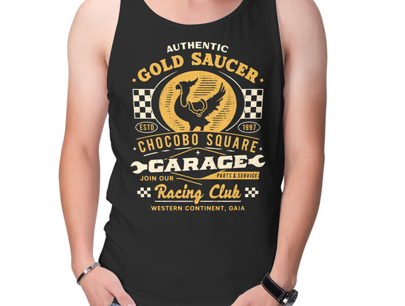 Gold Saucer Garage Vintage