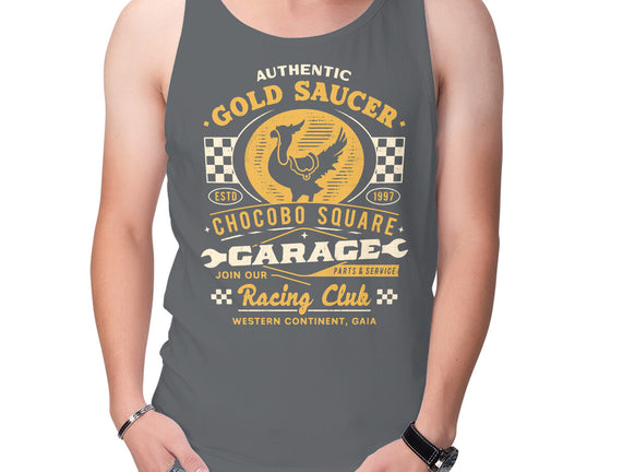 Gold Saucer Garage Vintage
