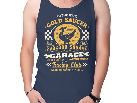 Gold Saucer Garage Vintage