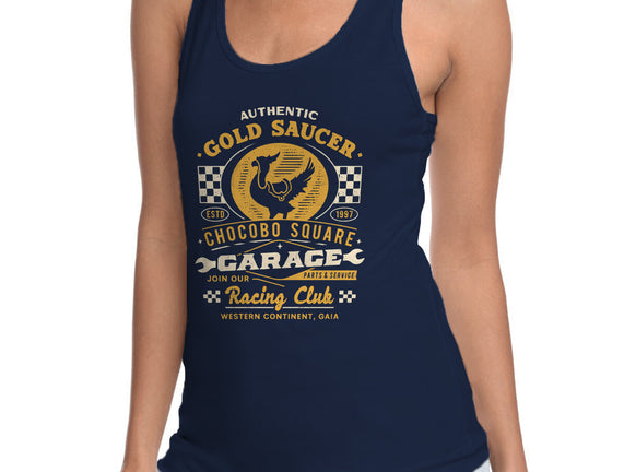 Gold Saucer Garage Vintage