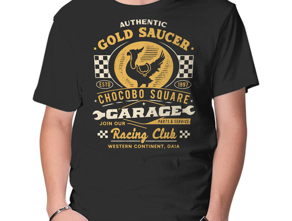 Gold Saucer Garage Vintage