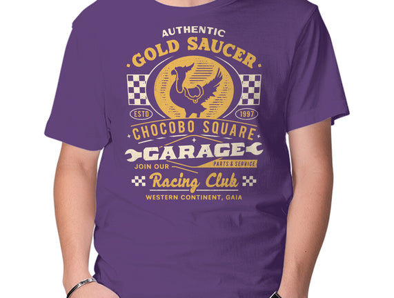 Gold Saucer Garage Vintage