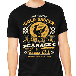 Gold Saucer Garage Vintage