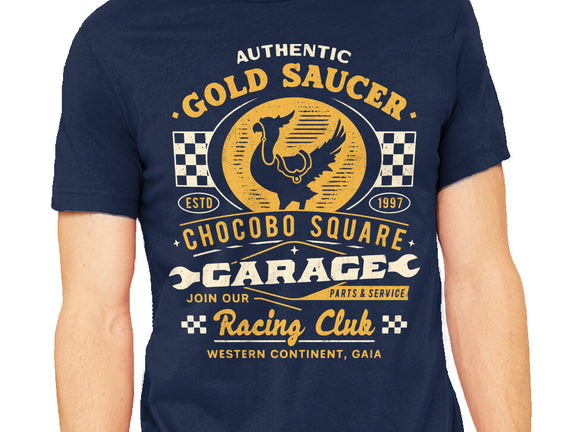 Gold Saucer Garage Vintage
