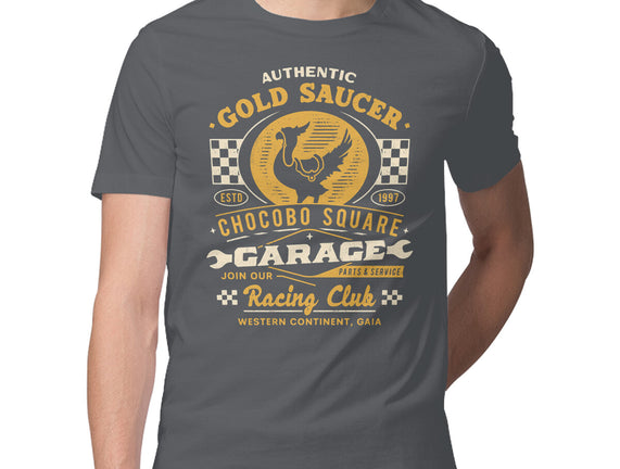 Gold Saucer Garage Vintage