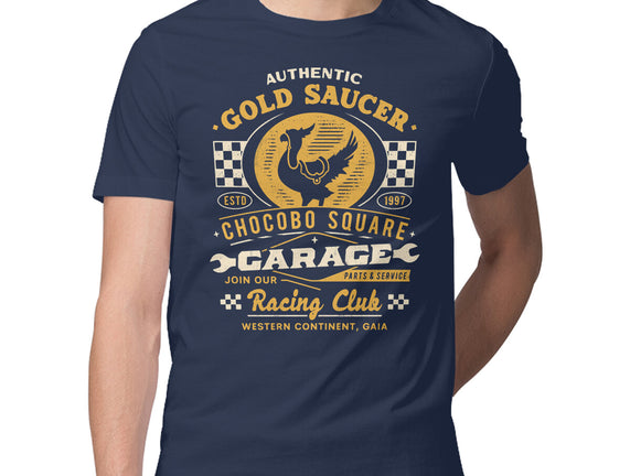 Gold Saucer Garage Vintage