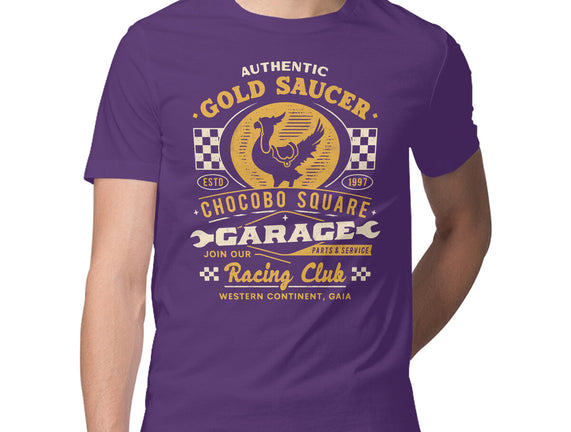 Gold Saucer Garage Vintage