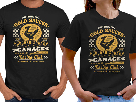 Gold Saucer Garage Vintage