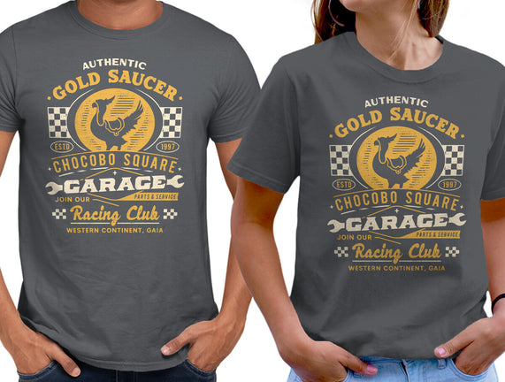 Gold Saucer Garage Vintage