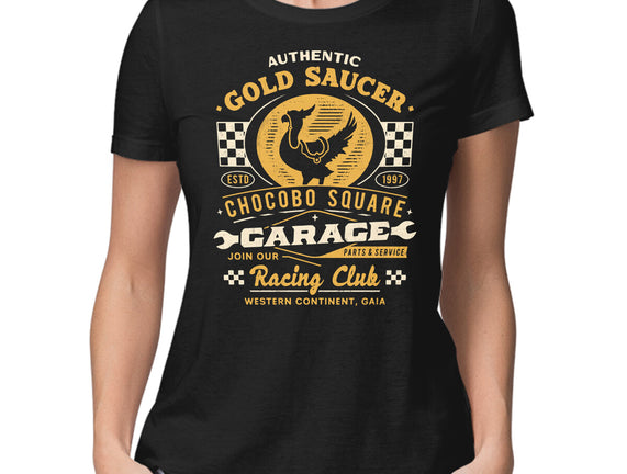 Gold Saucer Garage Vintage