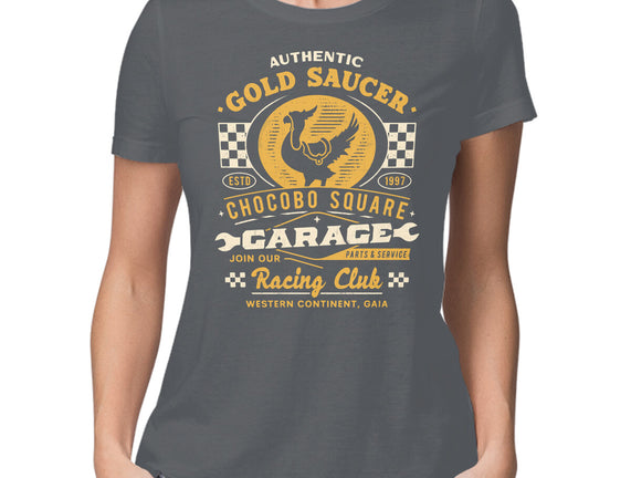 Gold Saucer Garage Vintage