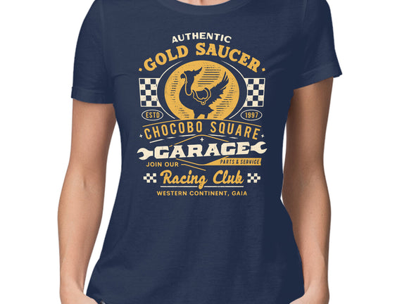 Gold Saucer Garage Vintage