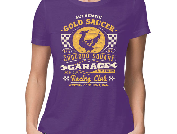 Gold Saucer Garage Vintage