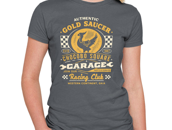 Gold Saucer Garage Vintage