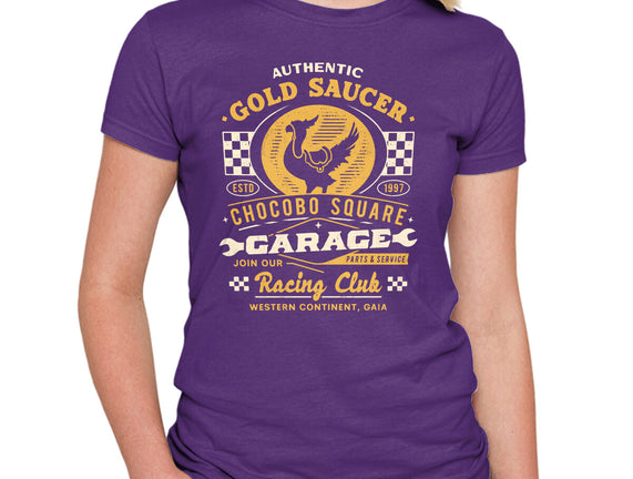 Gold Saucer Garage Vintage