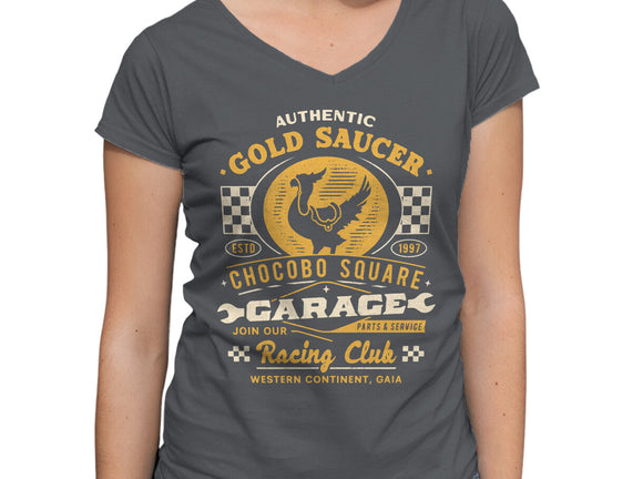 Gold Saucer Garage Vintage