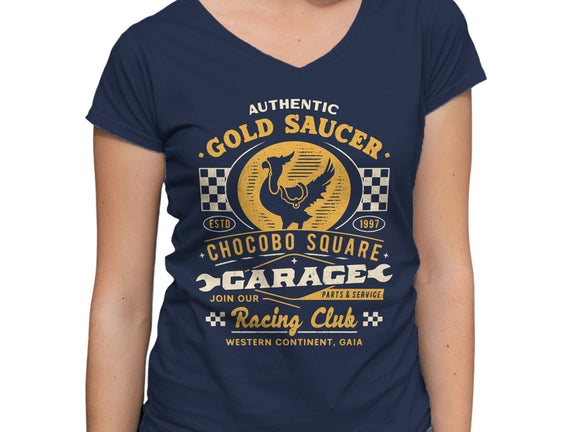 Gold Saucer Garage Vintage