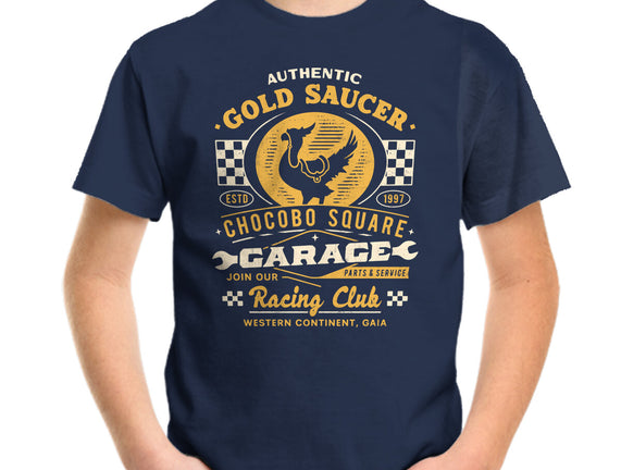 Gold Saucer Garage Vintage