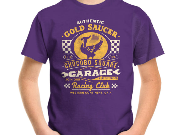 Gold Saucer Garage Vintage