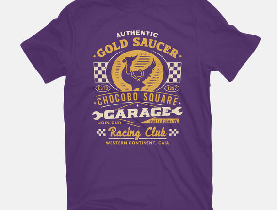 Gold Saucer Garage Vintage