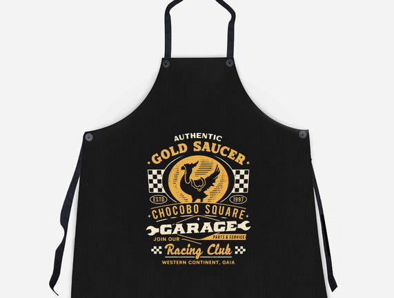 Gold Saucer Garage Vintage