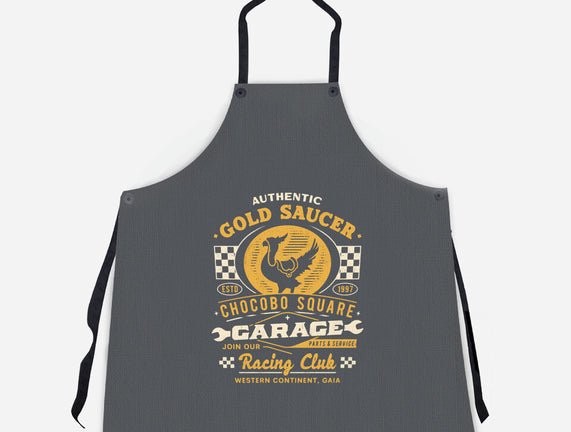 Gold Saucer Garage Vintage
