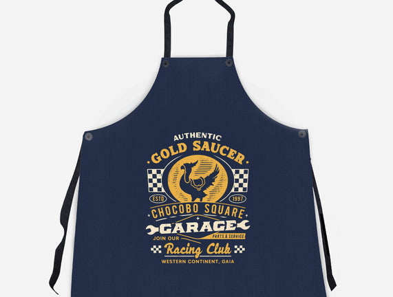 Gold Saucer Garage Vintage