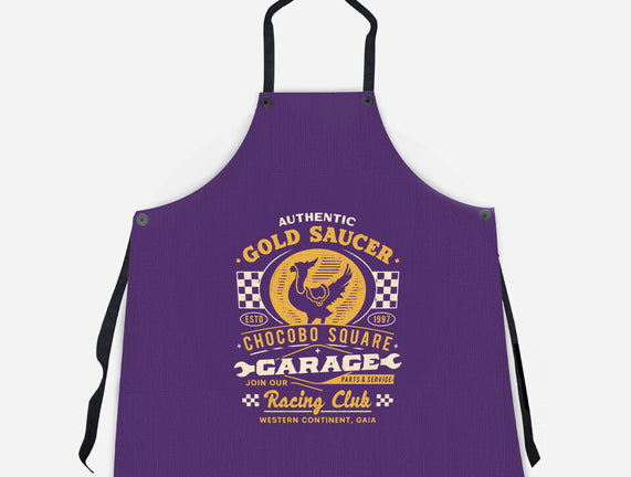 Gold Saucer Garage Vintage