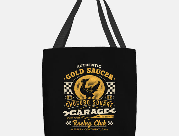 Gold Saucer Garage Vintage