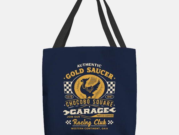Gold Saucer Garage Vintage