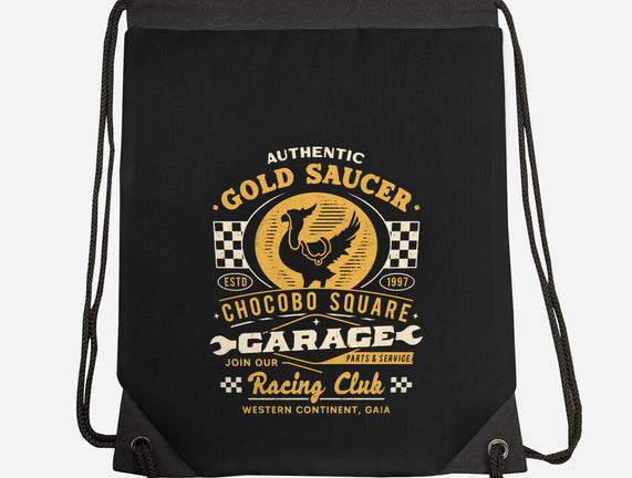 Gold Saucer Garage Vintage